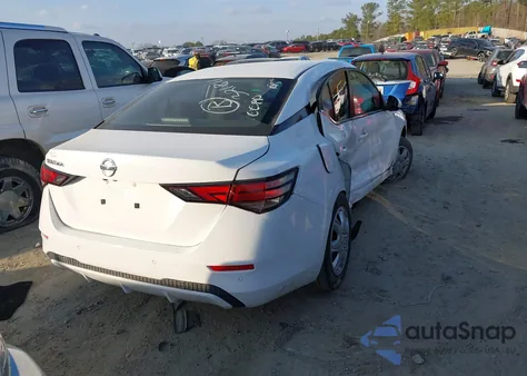 2021 Nissan Sentra S Xtronic Cvt from USA, damaged, VIN 3N1AB8BV1MY321811